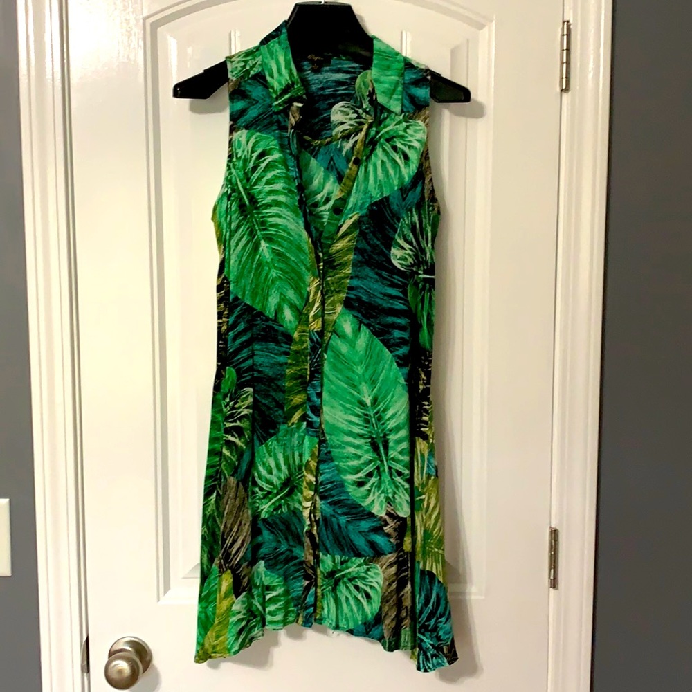 Tropical Beach Coverup
